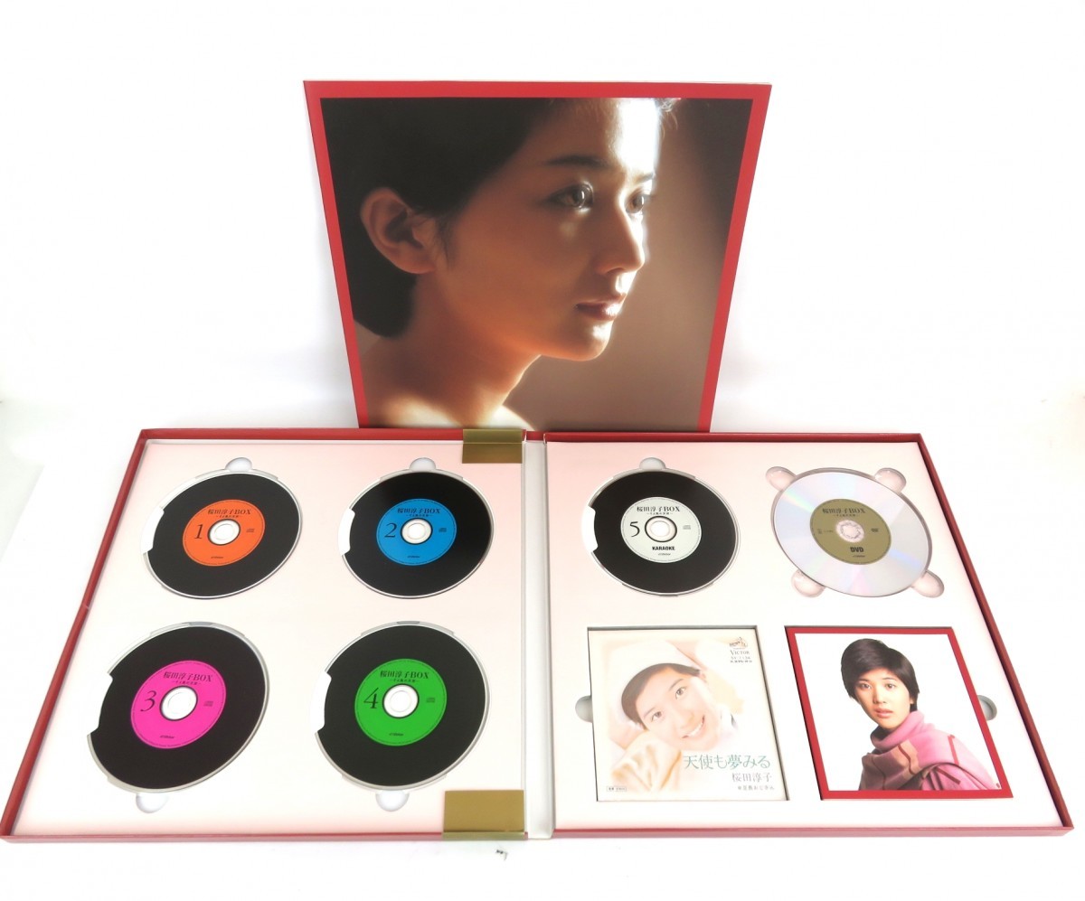桜田淳子BOX そよ風の天使 完全限定生産 CD5枚 DVD1枚 写真集 