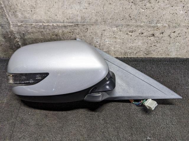 【Ｃ】スバル　GRB GRF GVF GVB B型　インプレッサ WRX STI 　左右ドアミラー　左右セット　サイドミラー　シルバー/C3S　9ピン GRF STI インプレッサ differences GVB&frasl;GVF DAMD