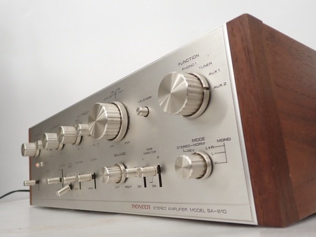 Pioneer プリメインアンプ SA-810 パイオニア ▽ 6BA9A-1 SA-810