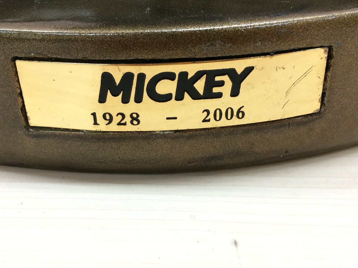 ディズニー ミッキーマウス 80周年記念 2006 ブロンズ像 フィギュア 