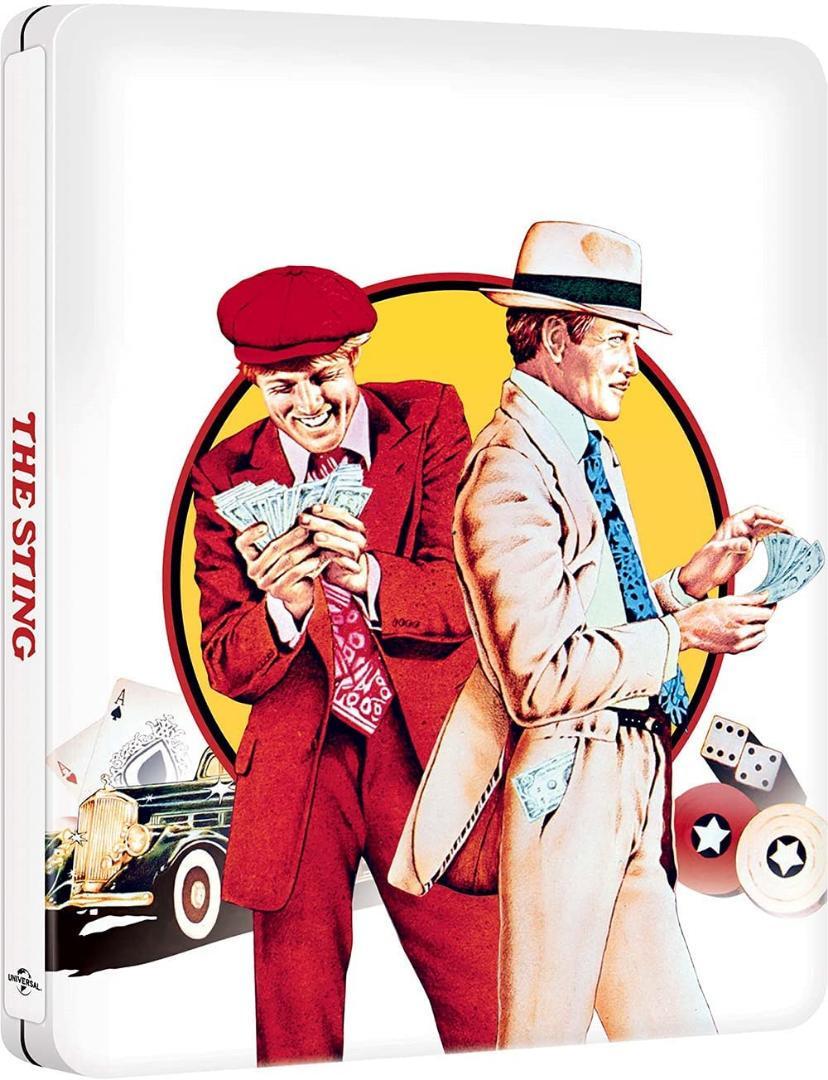 【新品4K】【限定スチール】スティング スチールブック2枚組[4K UHD+ブルーレイ] ▲3種の日本語吹替収録　ロバート・レッドフォード_2