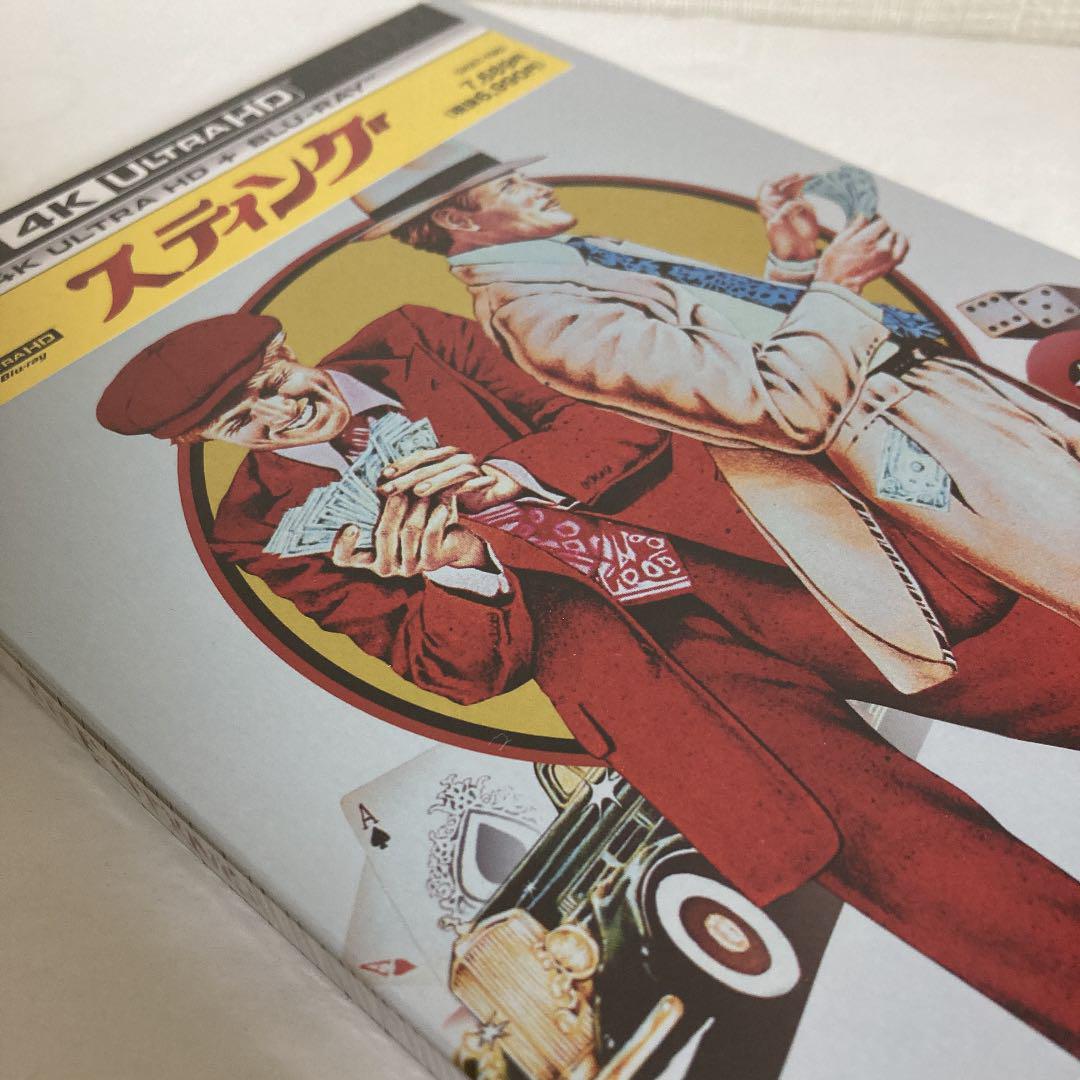 【新品4K】【限定スチール】スティング スチールブック2枚組[4K UHD+ブルーレイ] ▲3種の日本語吹替収録　ロバート・レッドフォード_3