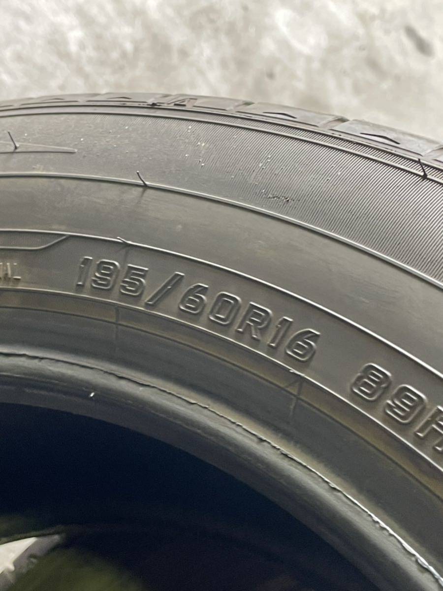 4547)バリ山 195/60R16 ist セレナ ウイッシュ プジョー 4本セット