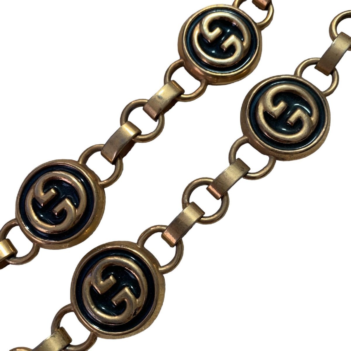 グッチGUCCIチェーンベルトダブルGインターロッキングゴールド GUCCI