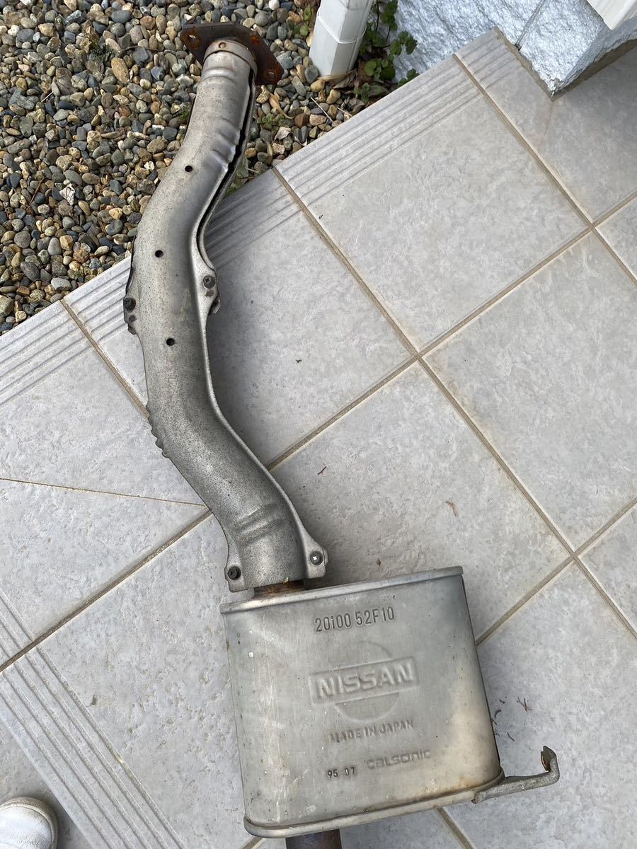 RPS13.180sx 純正マフラー