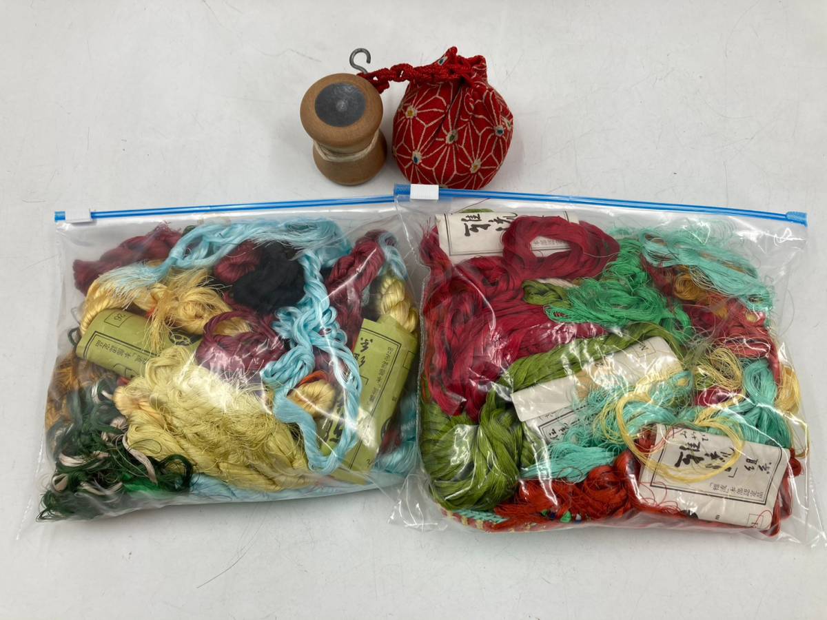 △Y167 ☆組紐道具 雅流 組紐台 丸台 糸☆伝統工芸 レトロ(ハンド