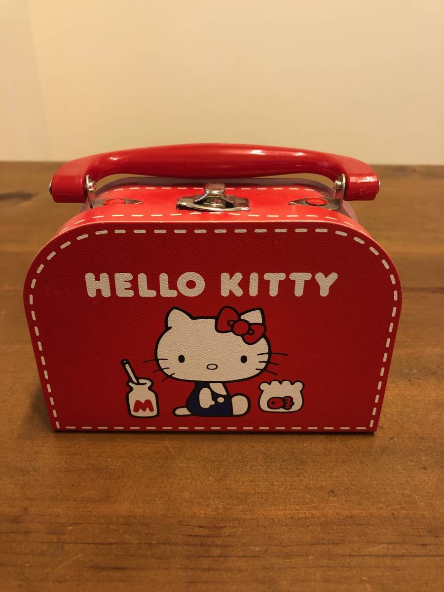 ハローキティ 復刻版ミニ財布&ミニトランク サンリオ キティ いちご
