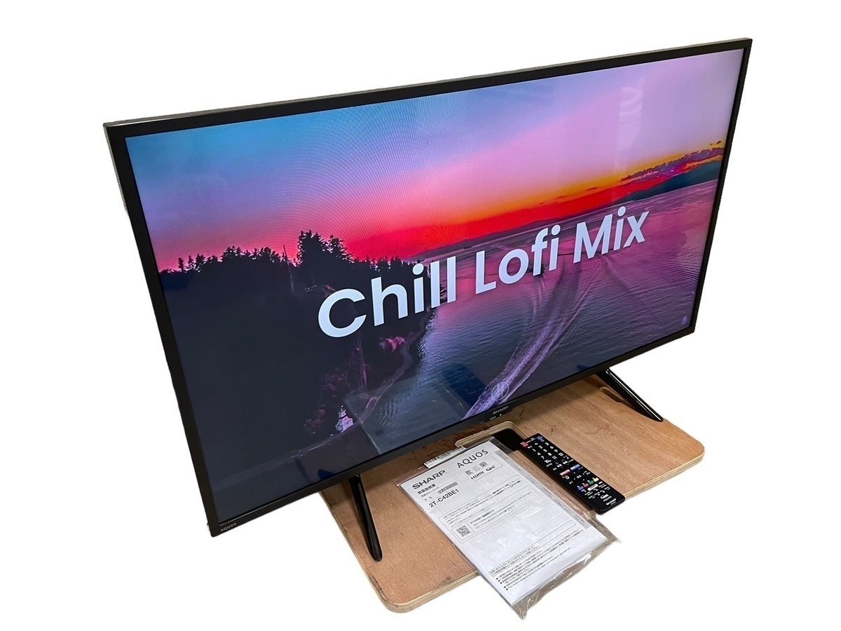 □【美品】SHARP シャープ AQUOS アクオス 42インチ 2T-C42BE1  