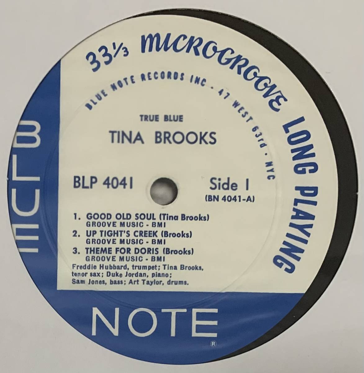 激安大特価，低価】 超希少! Tina Brooks True Blue BLP4041 BLUE NOTE