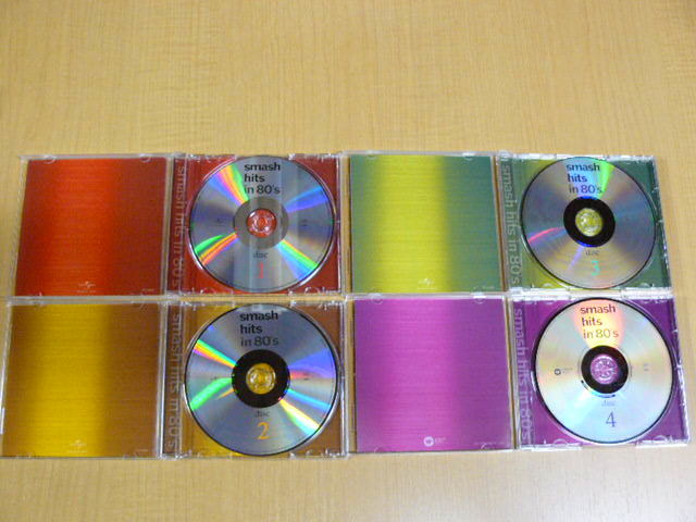 smash hits in 80's CD BOX 5枚組 音楽のある風景 全82曲