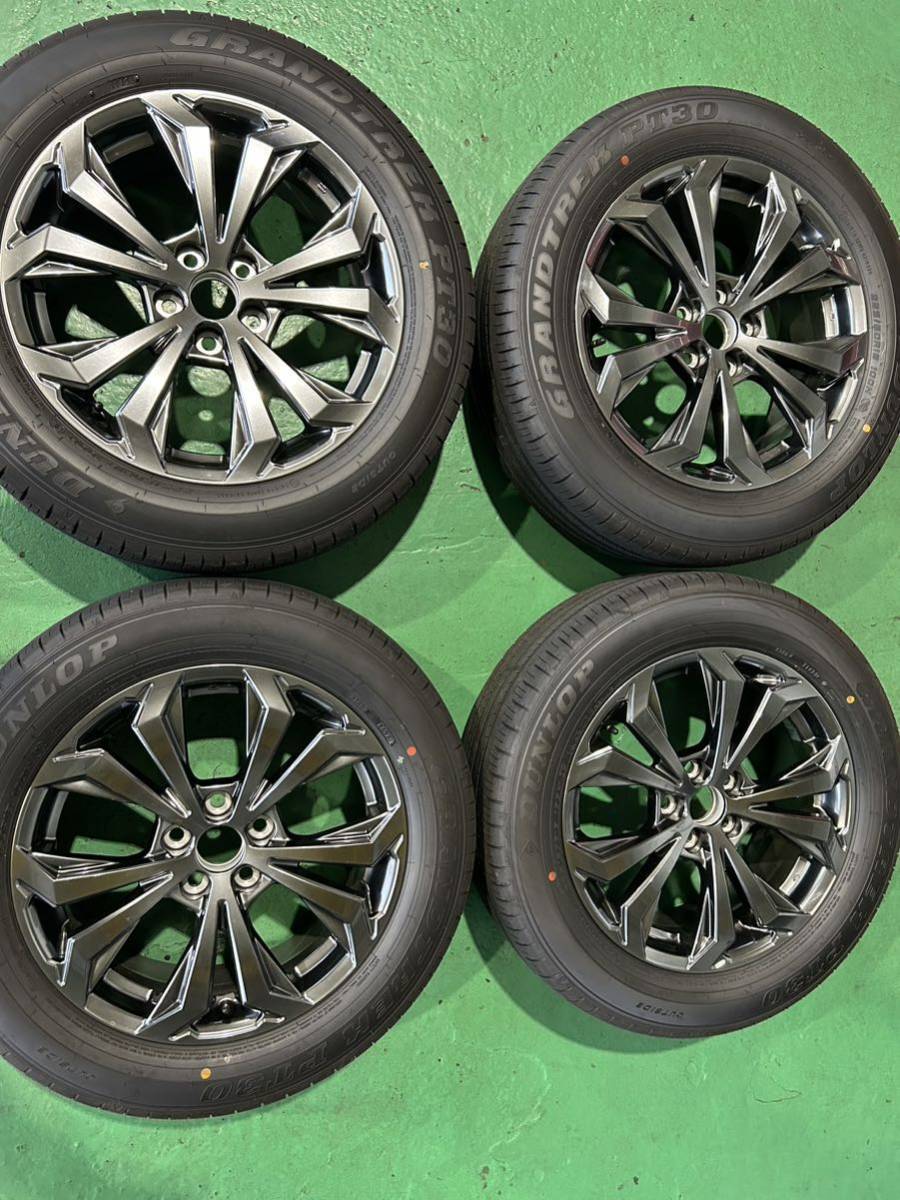 トヨタ純正 新車外し4本セット RAV4ダンロップ225/60R18. 2023年製