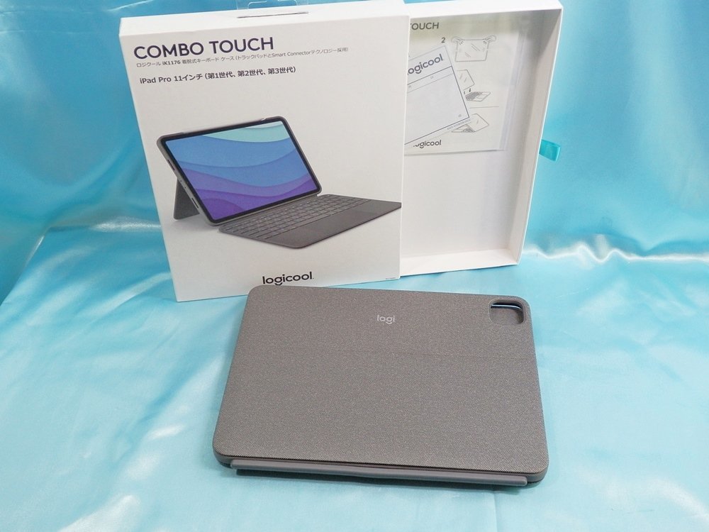 ◇ Logicool ロジクール Combo Touch 【iK1176GRA】 キーボードケース 