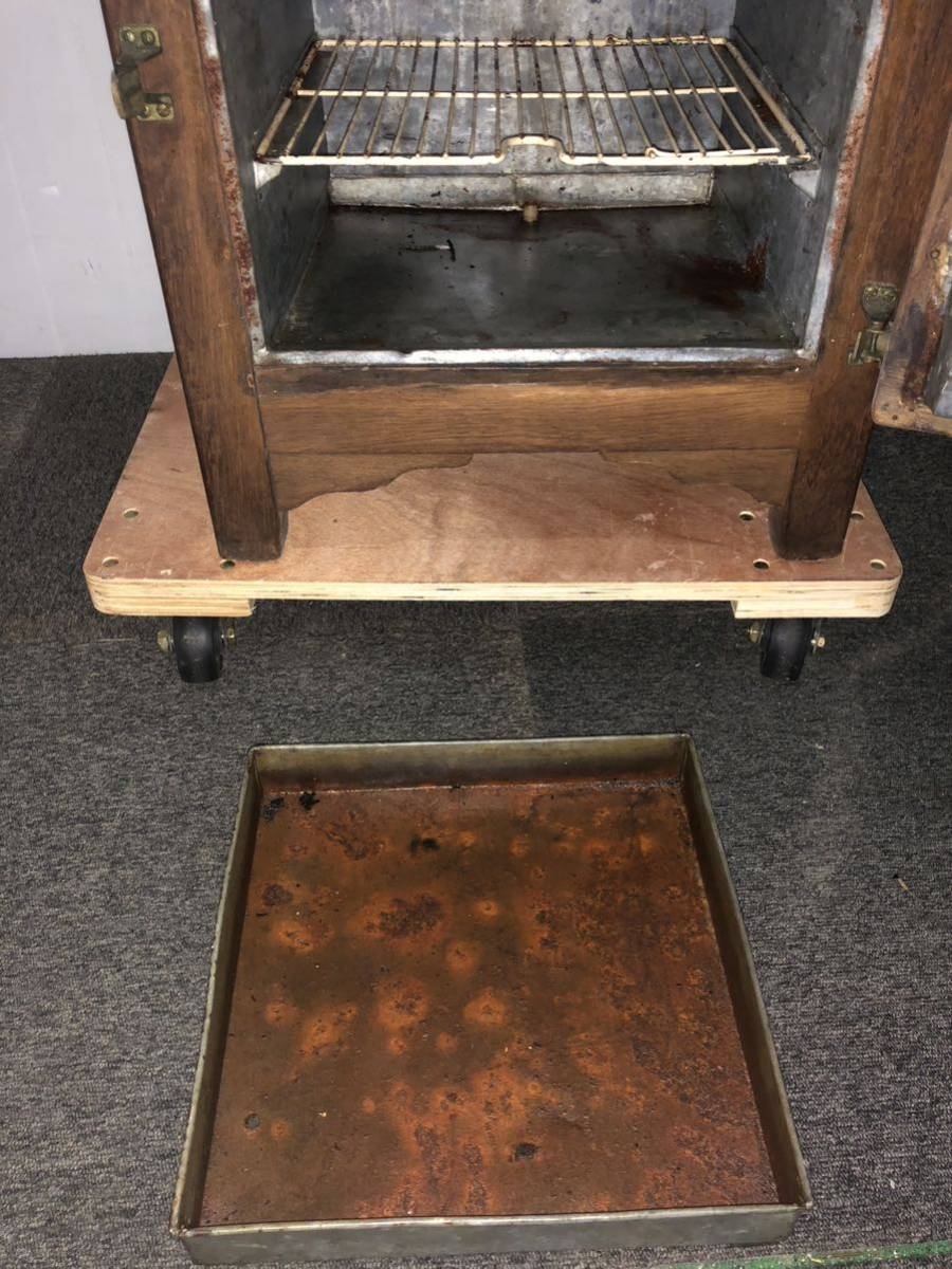 昭和レトロ 喜久水 木製 冷蔵庫 現状品 アンティーク ビンテージ 格安