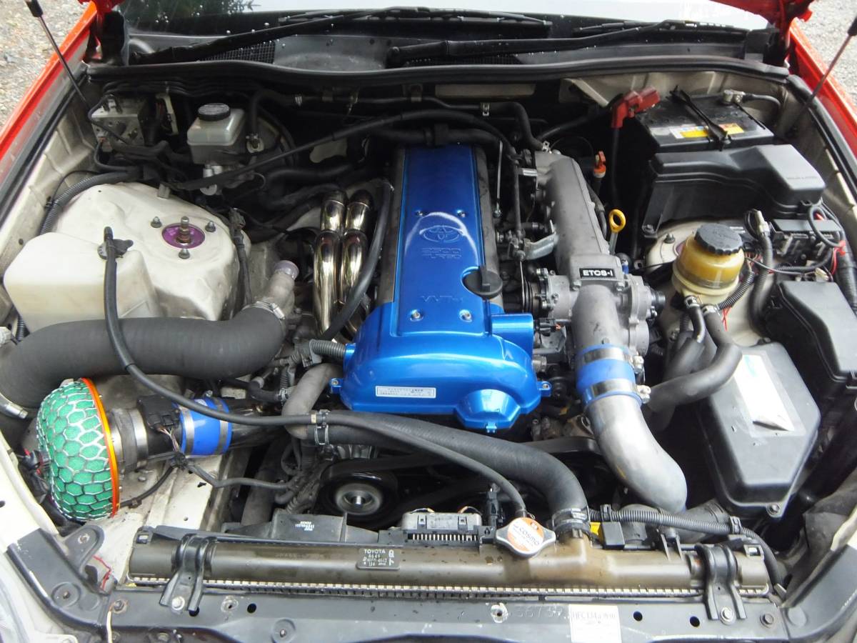 ステンレス製80mm ダイレクト サクションパイプ シリコンホース付き  