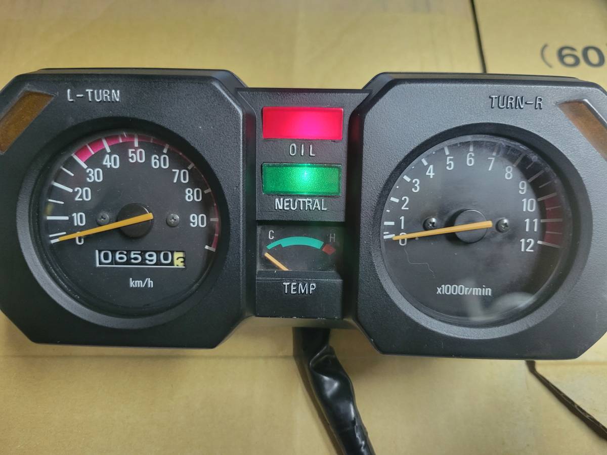 YAMAHA 初代RZ50 ヤマハ RZ メーターASSY 5R2 1HK 2スト ゼロハン