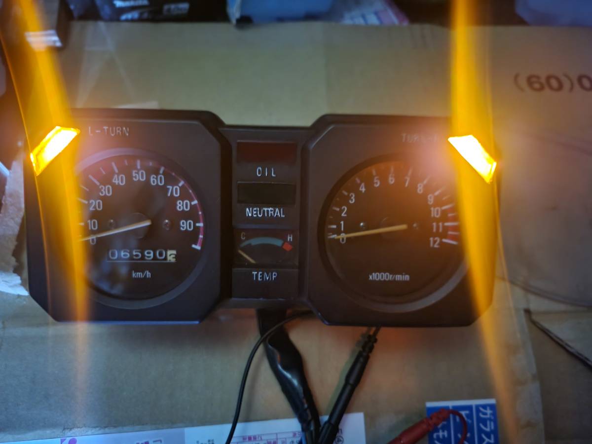 YAMAHA 初代RZ50 ヤマハ RZ メーターASSY 5R2 1HK 2スト ゼロハン