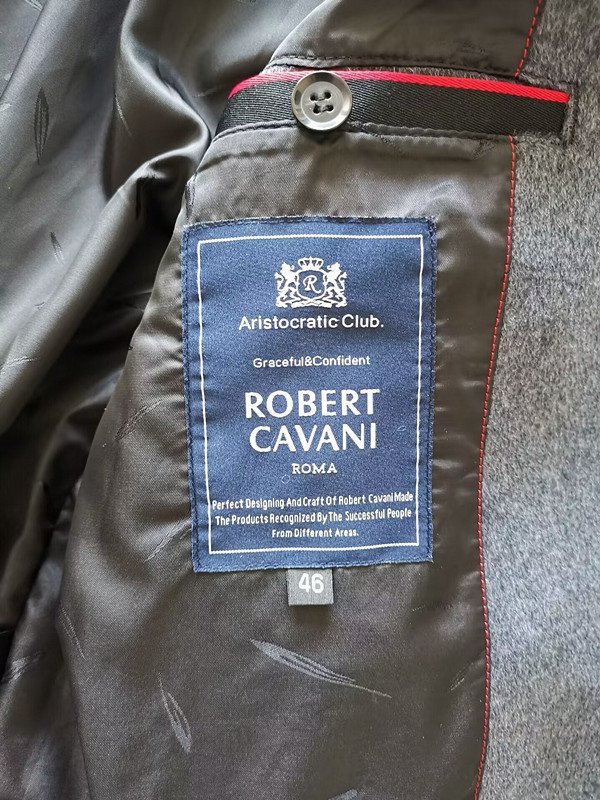 最高峰 定価20万 イタリア ローマ発 ROBERT CAVANI/ロベルトカバーニ
