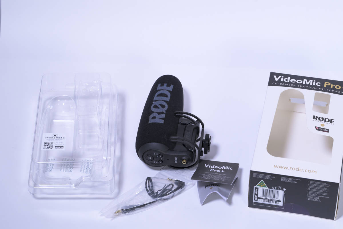 最終値下げ RODE (VideoMic Go)マイク 購入 新古品 【値下げ】RODE VideoMicro