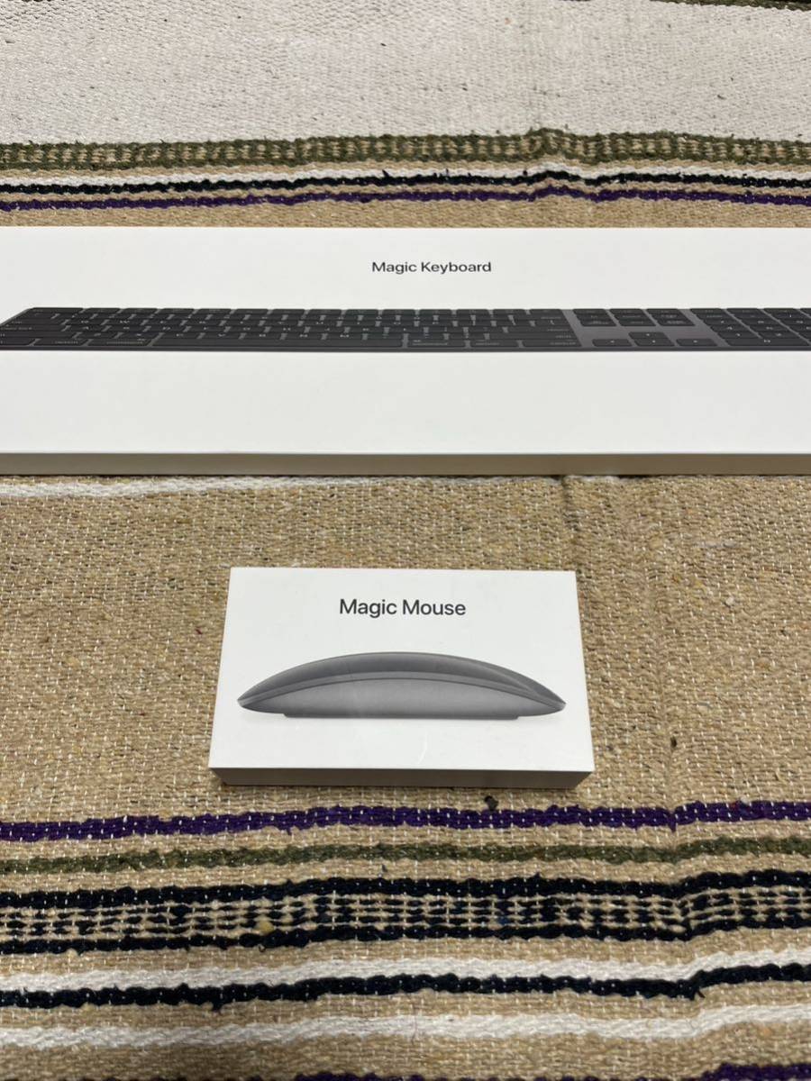 Apple Magic Keyboard マジックキーボード テンキー付き Magic Mouse 2