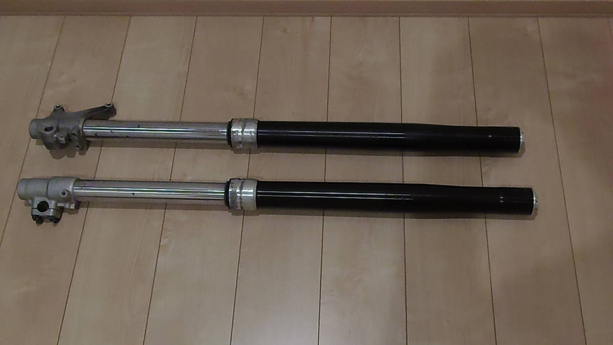 １円スタート！ カワサキ Dトラッカー250 フロントフォーク左右セット