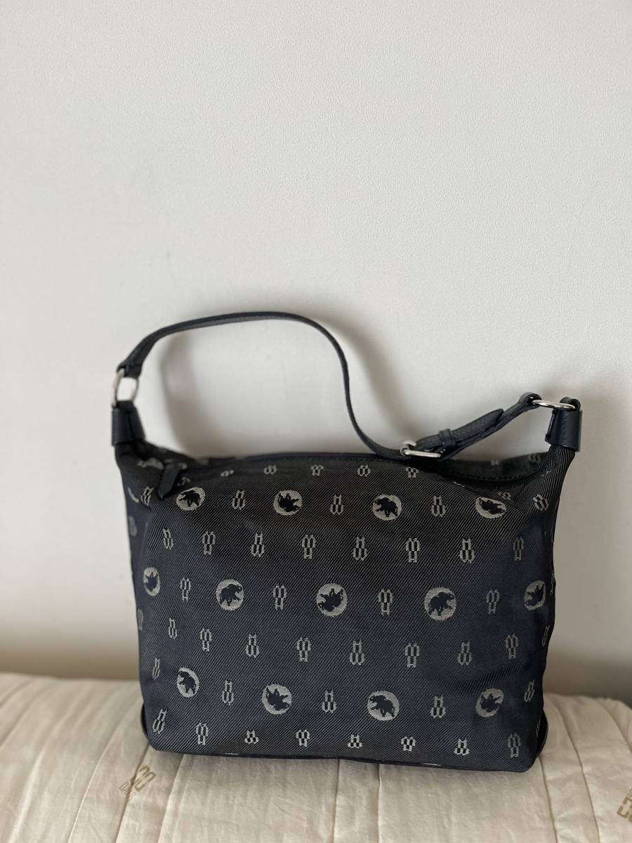 BURBERRY バーバリー ハンドバッグ ボルドー色 レザー 【公式通販】