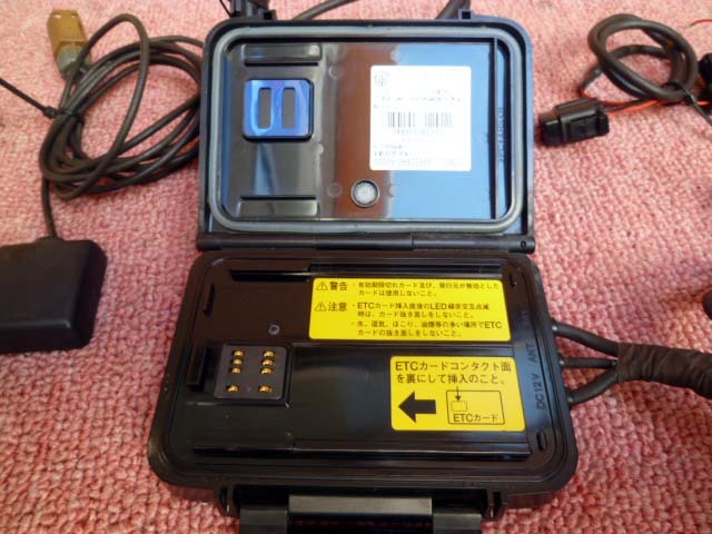 ハーレー 2輪用ETC2 0車載器 ミツバ アンテナステー＆バッグ