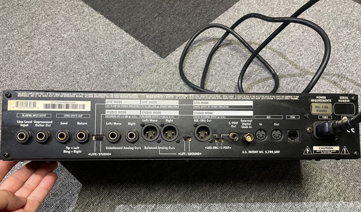 LINE6 POD pro 「アンプシュミレーター」（中古品） POD PRO LINE6 音