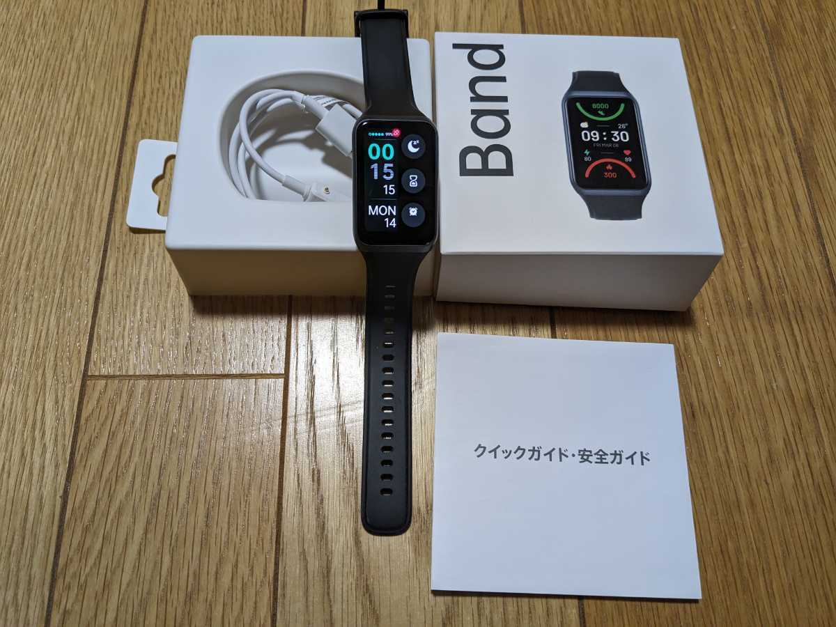 【大人気，得価】 OPPO Band 2 マットブラック スマートウォッチ Android iOS対応 睡眠モニター 1.57インチ 有機EL 大型ディスプレイ(スマートウォッチ本体)｜売買されたオークション情報、yahooの商品情報をアーカイ スマートウォッチ本体