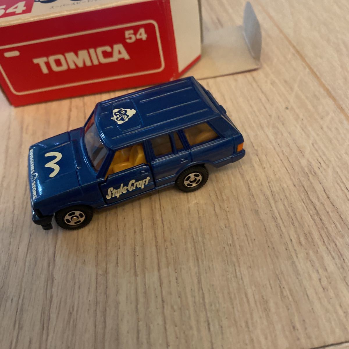 トミカ TOMICA レンジローバータイプ エヴィス EVISU 限定 レア 廃版 