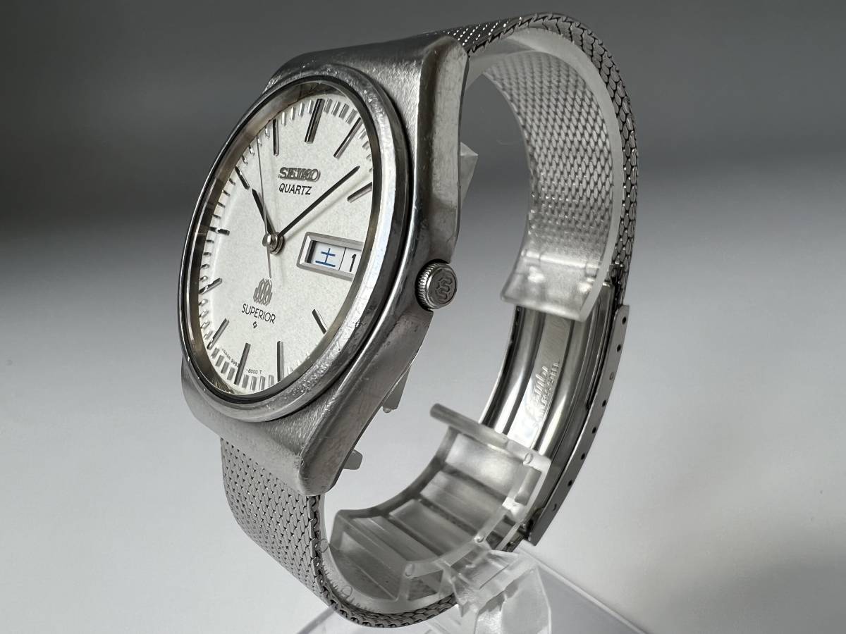 Y5稼働品 SEIKO セイコー 9983-8000 SUPERIOR スーペリア QUARTZ 