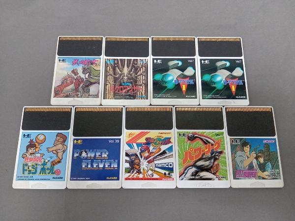 【ジャンク】 PCエンジン まとめ売り 9本セット 武田信玄他