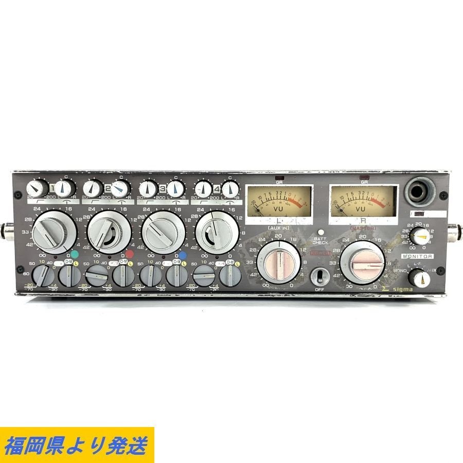 SIGMA EFP-402L シグマ 4ch ENGミキサー ポータブルミキサー ※通電