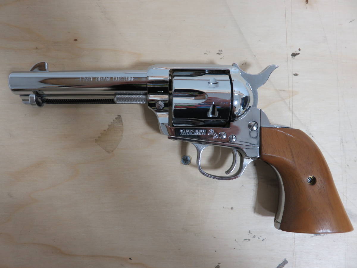 123) HWS ハートフォード モデルガン コルト SAA .45 FDC-SV 現状品