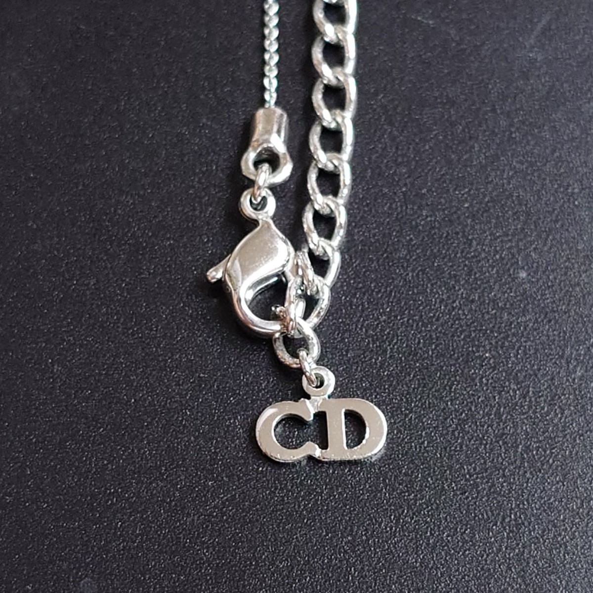 極美品】箱付き Christian Dior ディオール ネックレス CD ロゴ