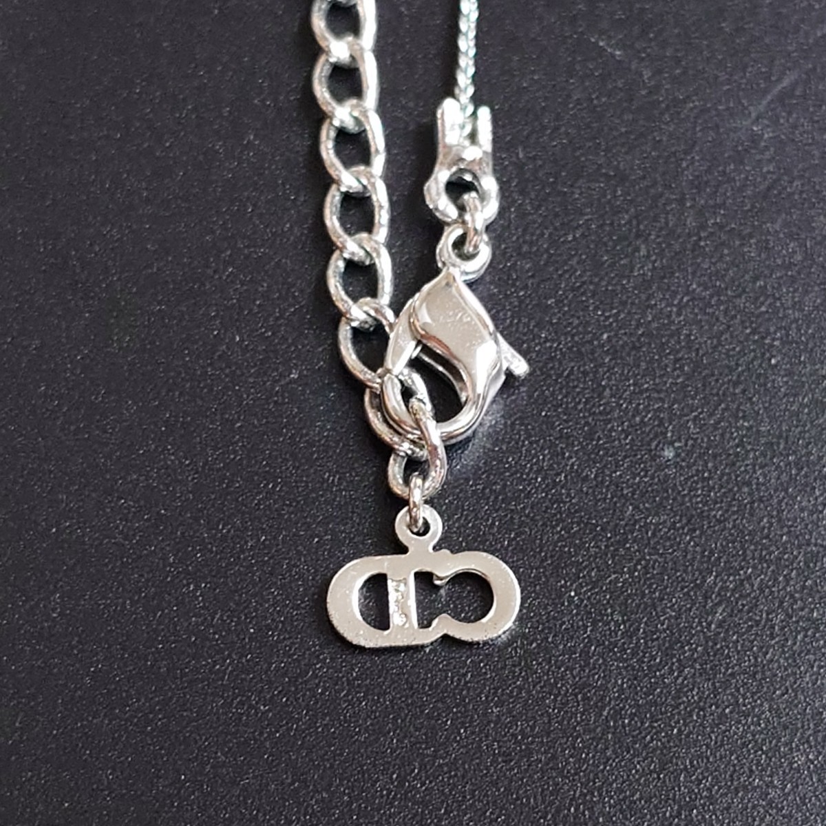 極美品】箱付き Christian Dior ディオール ネックレス CD ロゴ