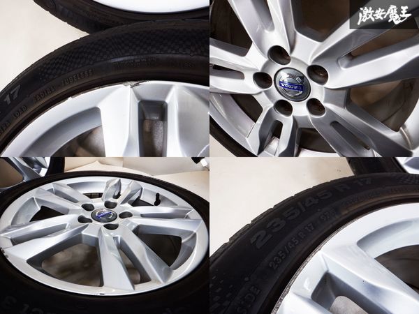 売り切り！！ VOLVO ボルボ純正 17インチ 8J +55 5穴 5H PCD108  
