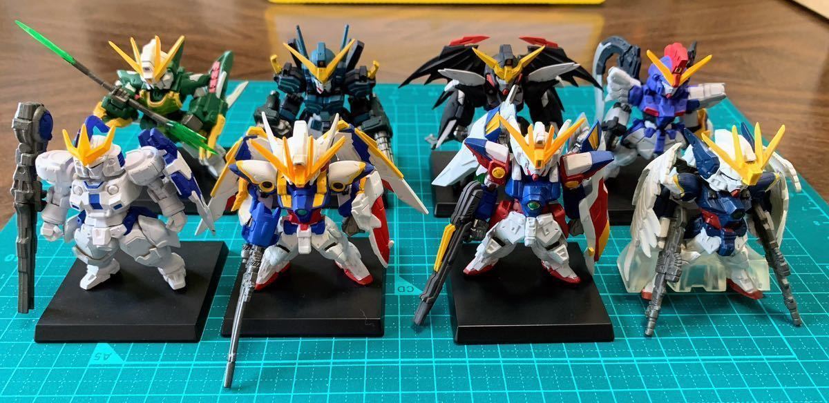 ガンダムコンバージ8体セット① トールギスⅢ/ウイングガンダム 