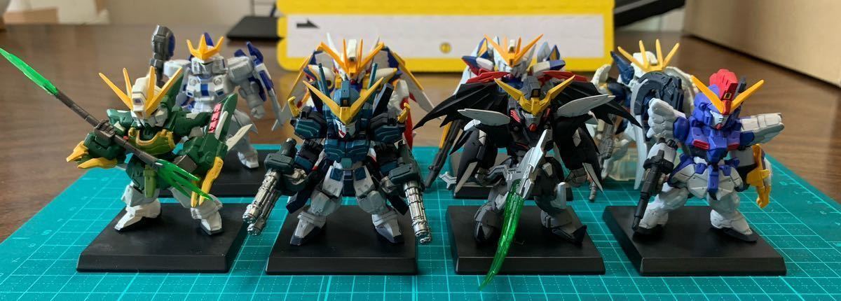 ガンダムコンバージ8体セット① トールギスⅢ/ウイングガンダム 