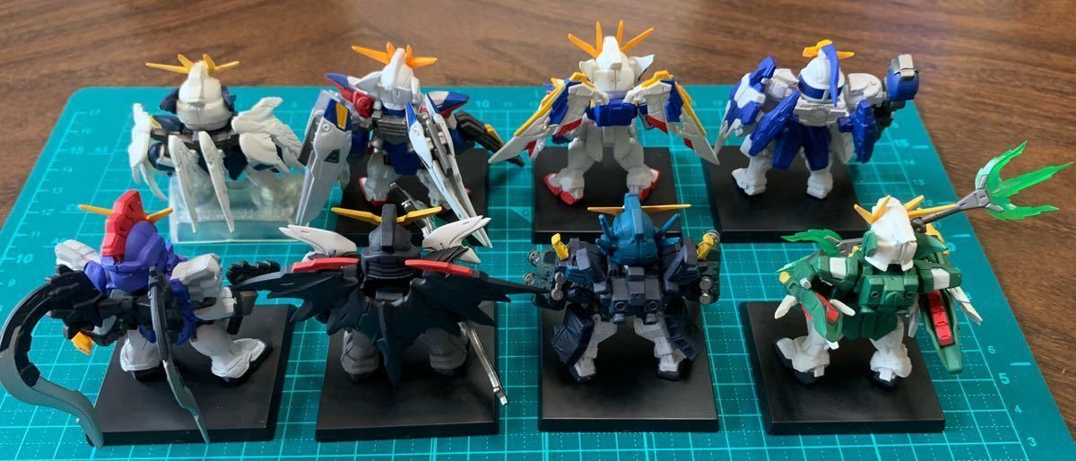 ガンダムコンバージ8体セット① トールギスⅢ/ウイングガンダム 