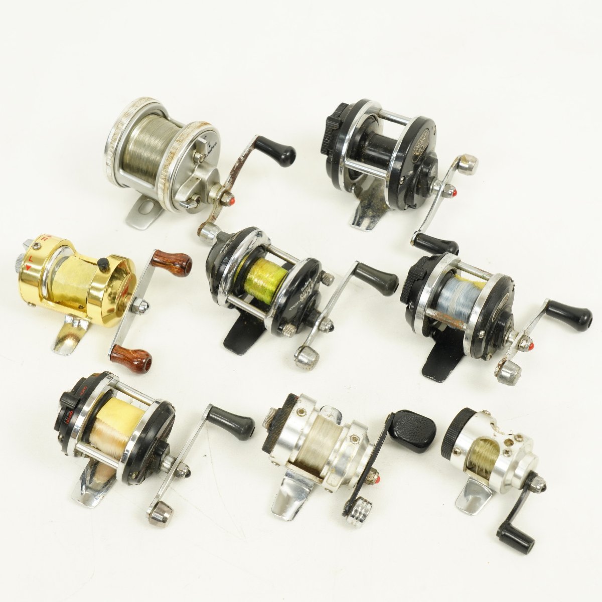 ジャンク品 Daiwa ダイワ 小型 ベイトリール 8点セット CORONET 5/10 