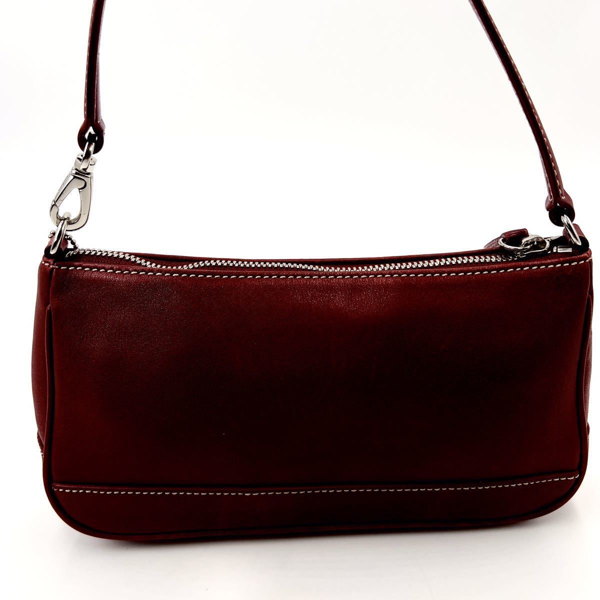 1円 【美品・定価8万】COACH コーチ ショルダーバッグ アクセサリー 