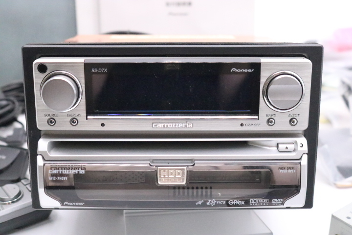 ト石】 carrozzeria カロッツェリアX RS-D7x/pioneer AVIC-XH09V カー