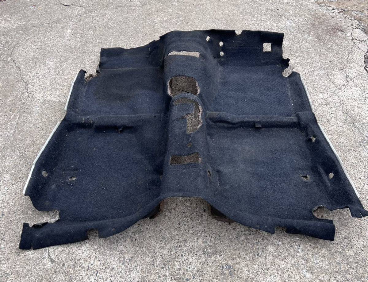 180SX フロアカーペット 穴あきなし