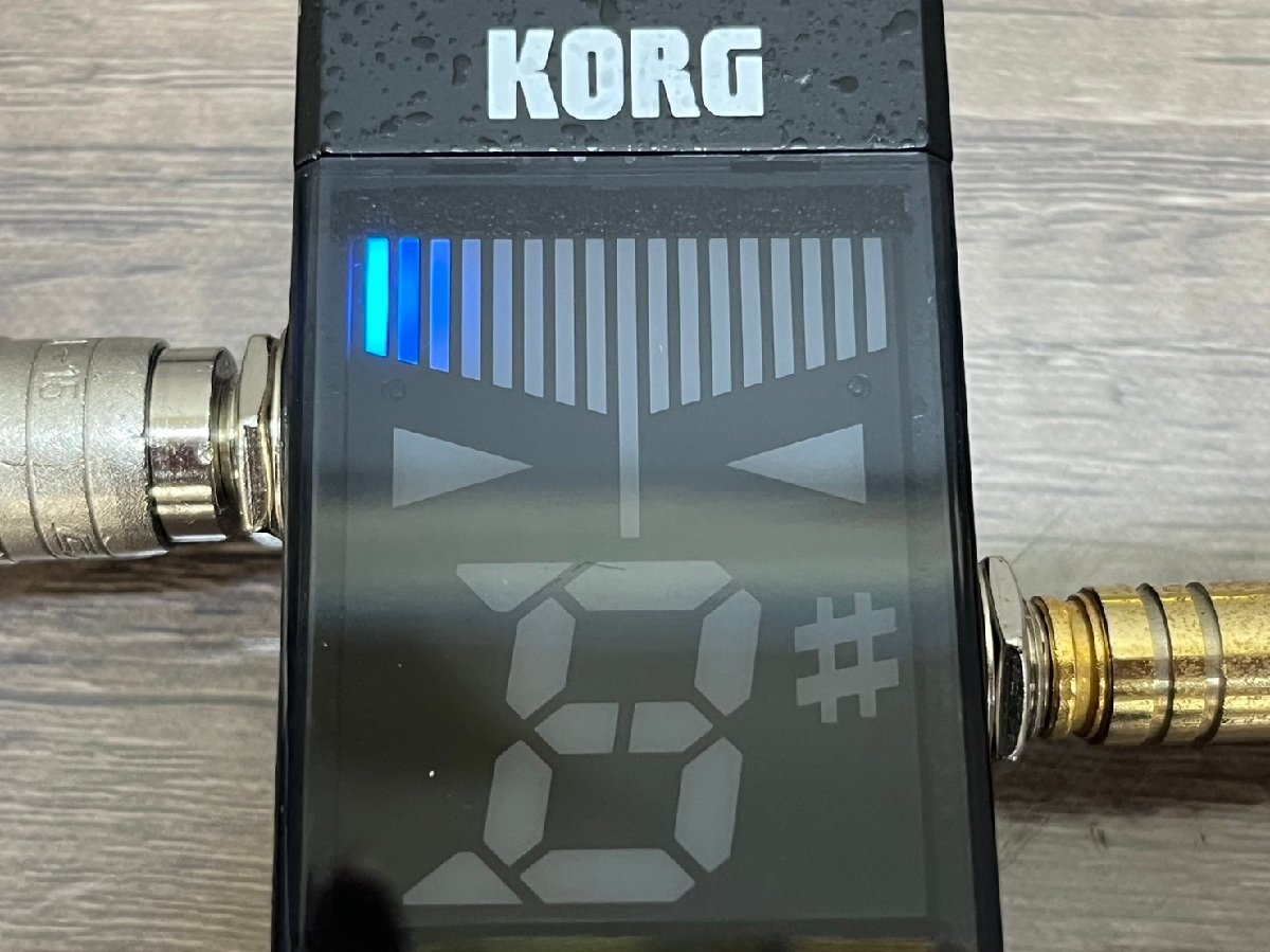 △7626 中古品 器材 ペダル式チューナー KORG PB-MINI コルグ △7626