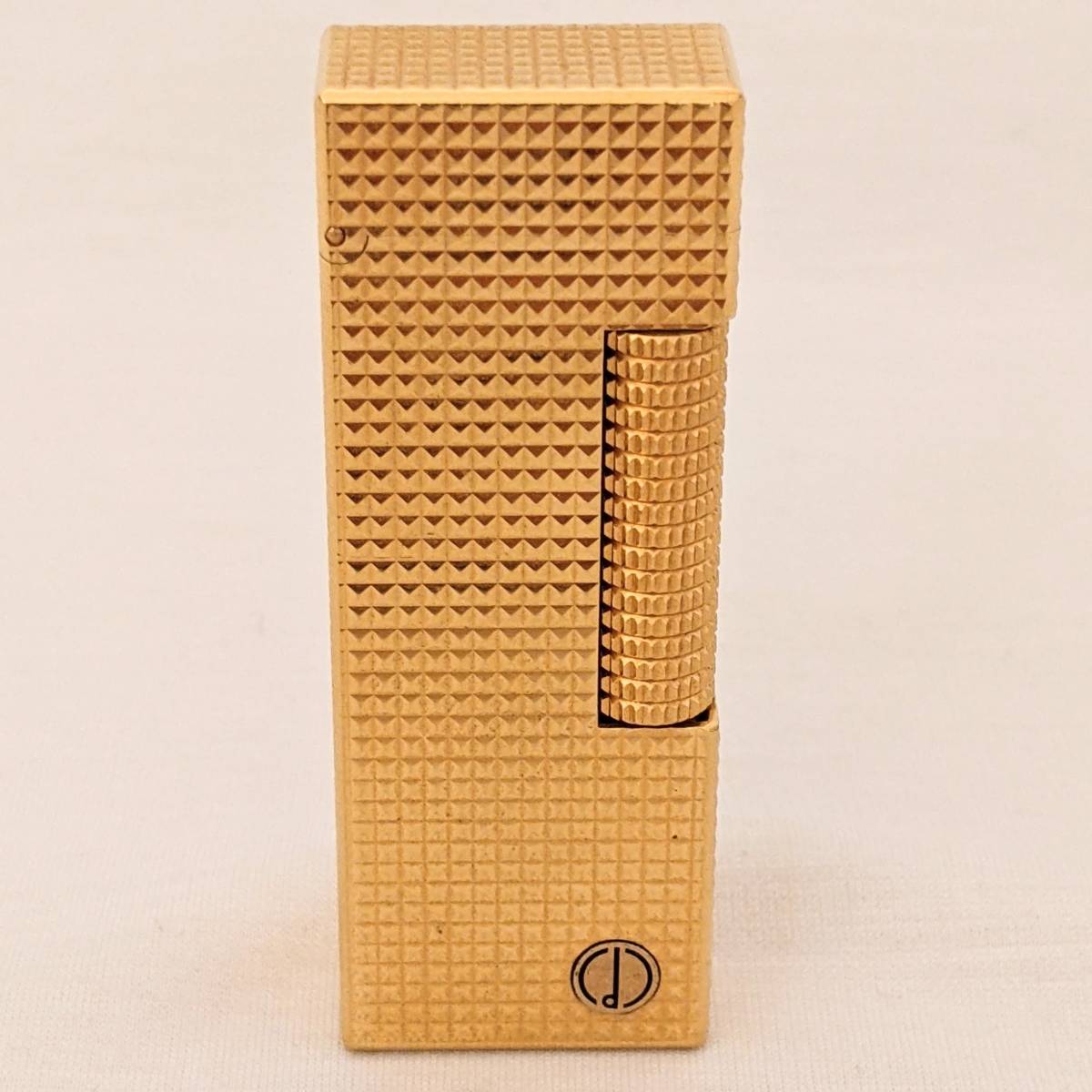 外装良品□Dunhill ダンヒル 総柄 スクエア型 ローラー式 【1359 外装良品□Dunhill ダンヒル 総柄 スクエア型 ローラー式 【1359