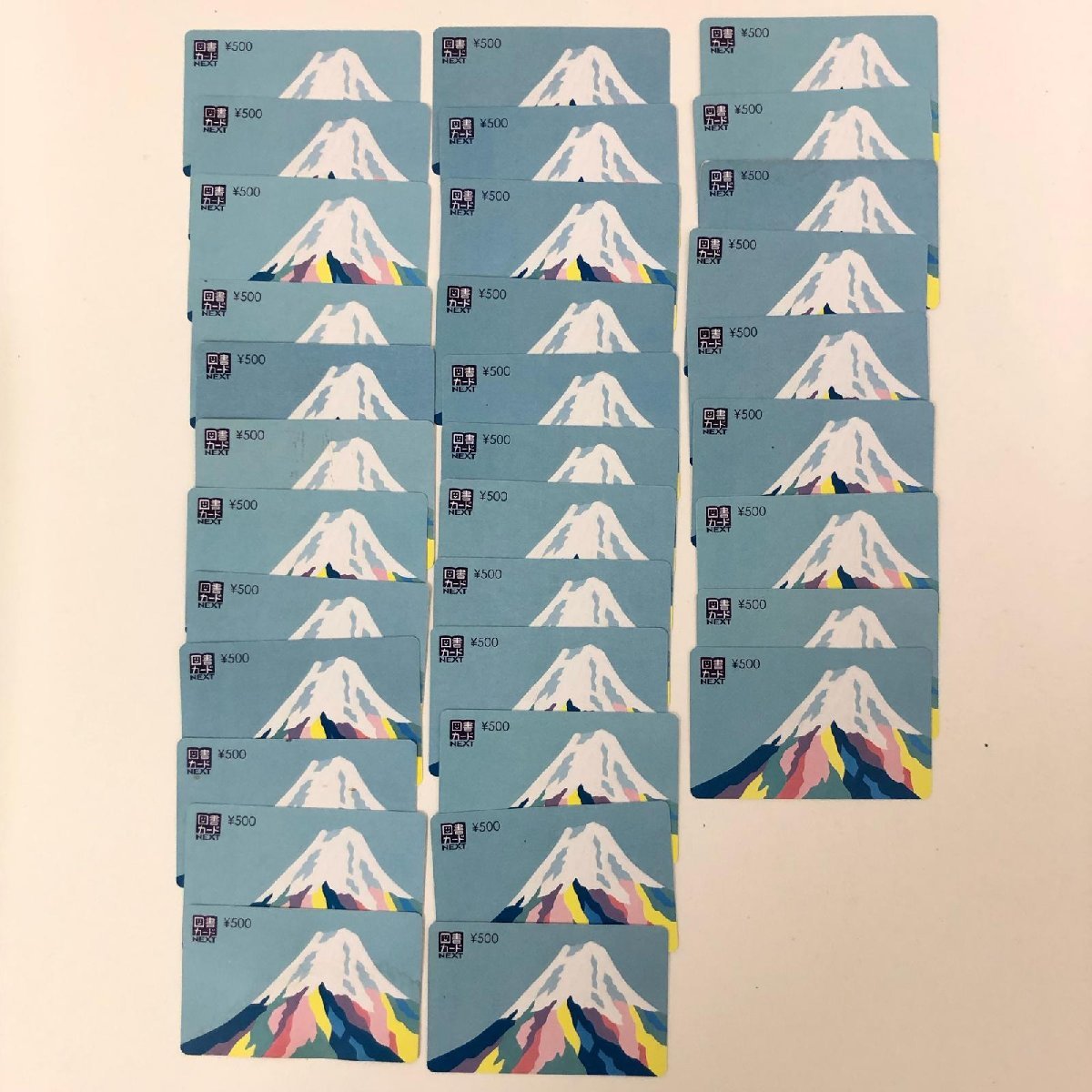 ◯未使用 図書カードNEXT 500円 ★ 図書カードNEXT 500円×33枚 計16500円分 PIN削り済み 有効期限2034/2036年