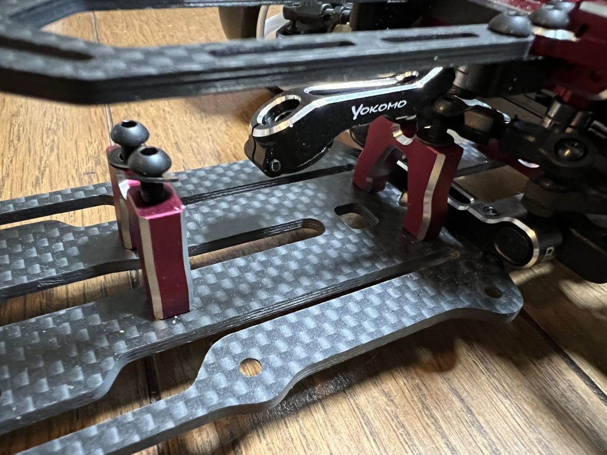 中古】ヨコモ YD-2ZX レッドバージョン アンプ・モーター付き ヨコモ