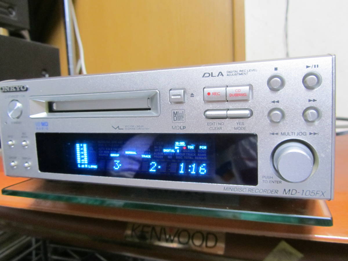 全国無料，安い 動作確認済・即決ONKYO MD-105FX