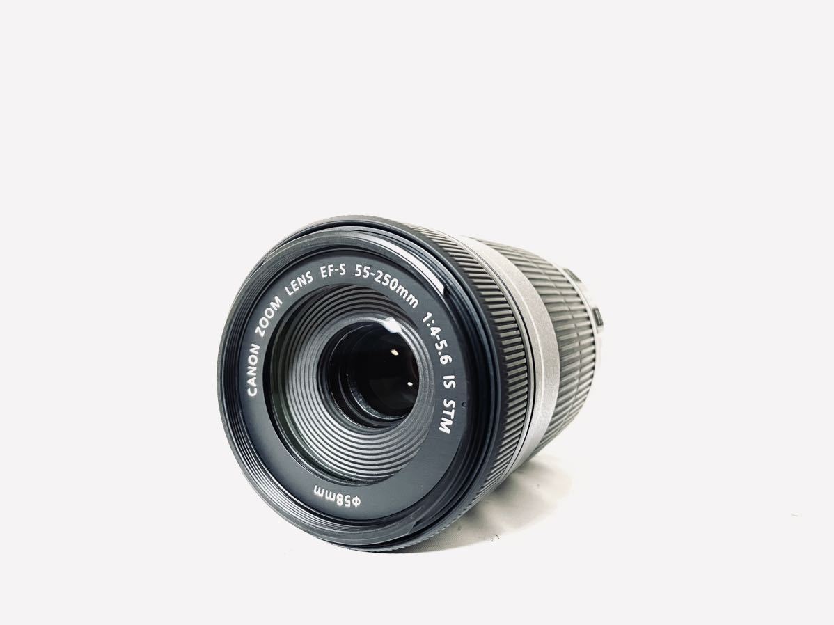 Canon EF-S 55-250mm f/4-5.6 IS II レンズ ☆極上☆Canon キャノン EF-S 55-250mm F4-5.6 IS STM☆完動品