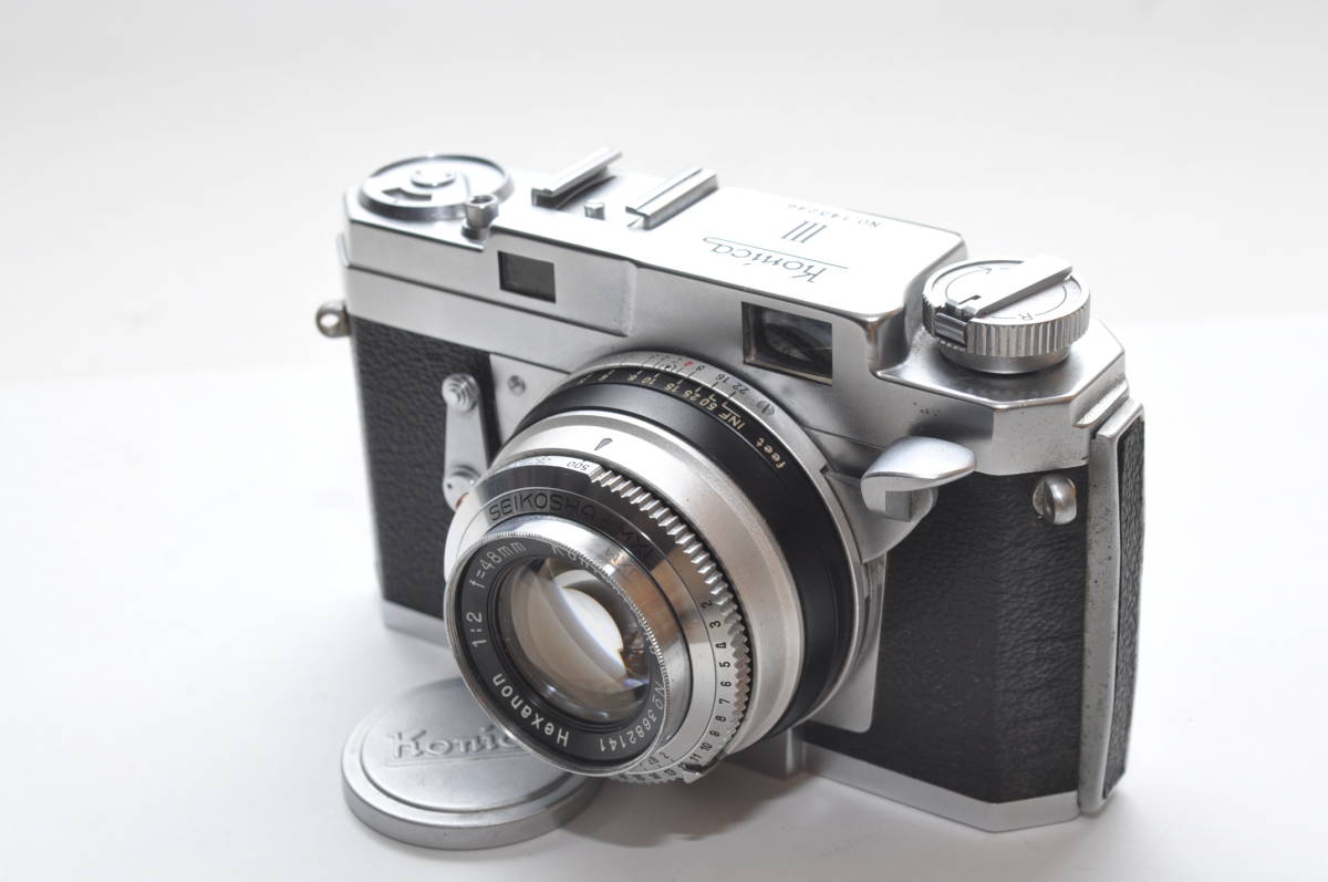 ☆実用美品☆ KONICA コニカ III 48mm F2 ダブルストローク ☆動作OK☆#